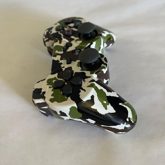 P3 Remote Control  Artic Cammo Cechzc2u Bluetooth Dual Shock III For PS3 - Picture 4 of 6